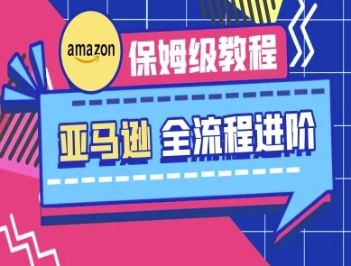 亚马逊保姆级全流程实操教程-跨境电商教程-知源网创